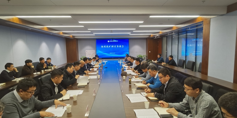 陜西地礦集團(tuán)召開(kāi)地質(zhì)找礦研討務(wù)虛會(huì)