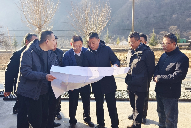 省自然資源廳等領(lǐng)導(dǎo)深入小秦嶺綜合物探普查項(xiàng)目檢查指導(dǎo)工作